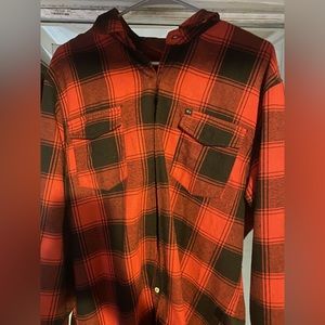 Black and Red Flannel, Size XL